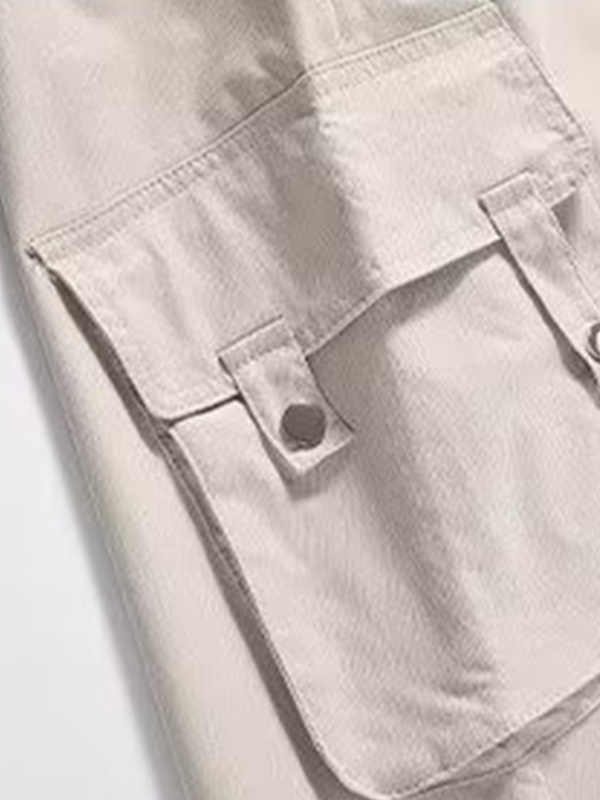 Herren-Cargohose mit mehreren Taschen und Reißverschluss-4