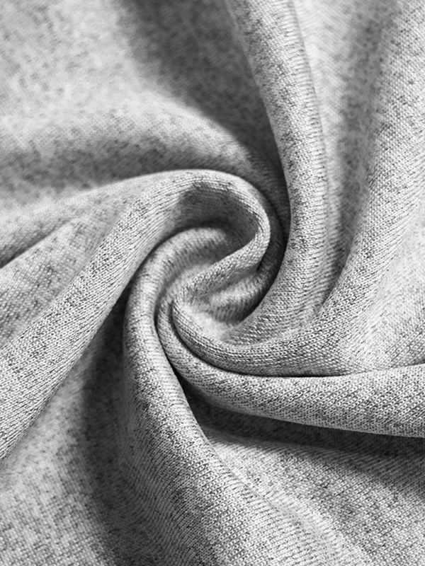 Einfarbiges, langärmliges Meerjungfrau-Maxikleid mit Rundhalsausschnitt-6