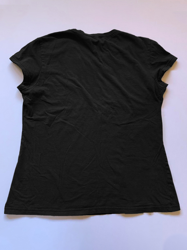 Vintage Wings Cross handbedrucktes T-Shirt-1